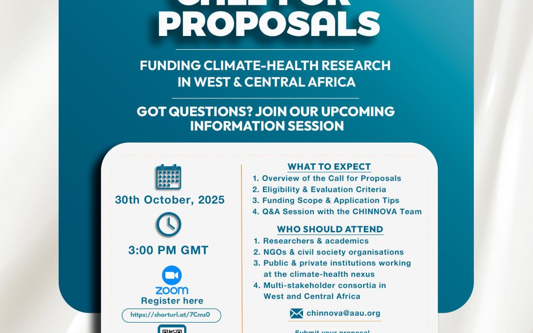 CHINNOVA Information Session Draws Strong Regional Participation Ahead of Major Research Funding Call